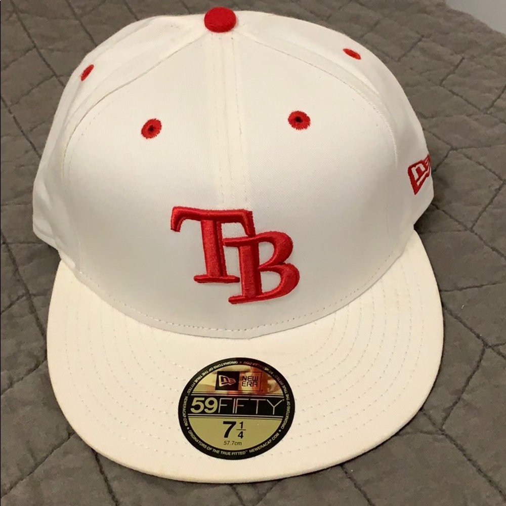 NEW ERA 59fifty Tampa Bay RAYS Hat 7 1/4